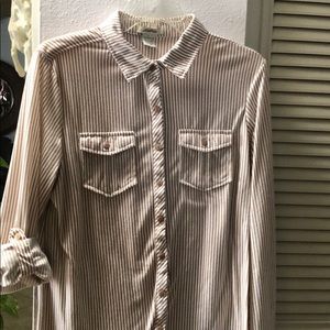 Love Potion striped long sleeve shirt